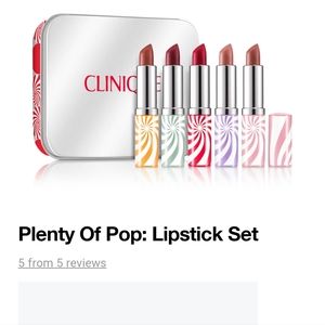 Clinique Plenty of Pop Set of 5 Lipsticks